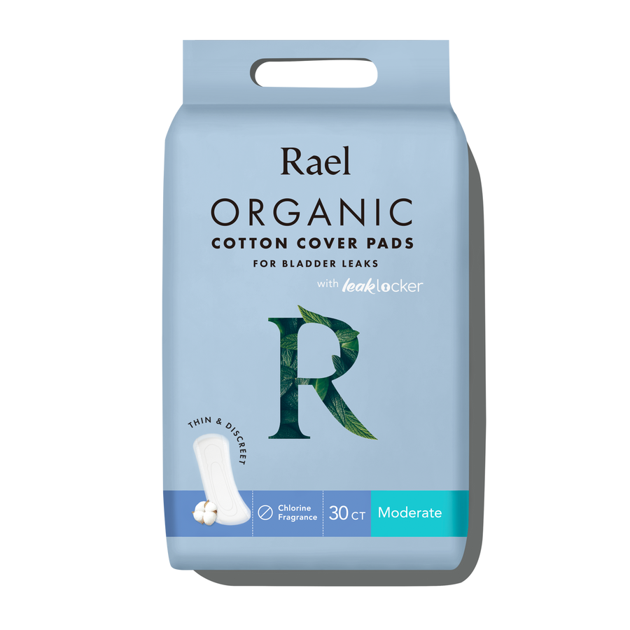 Moderate Organic Cotton Cover Incontinence Pads ev3