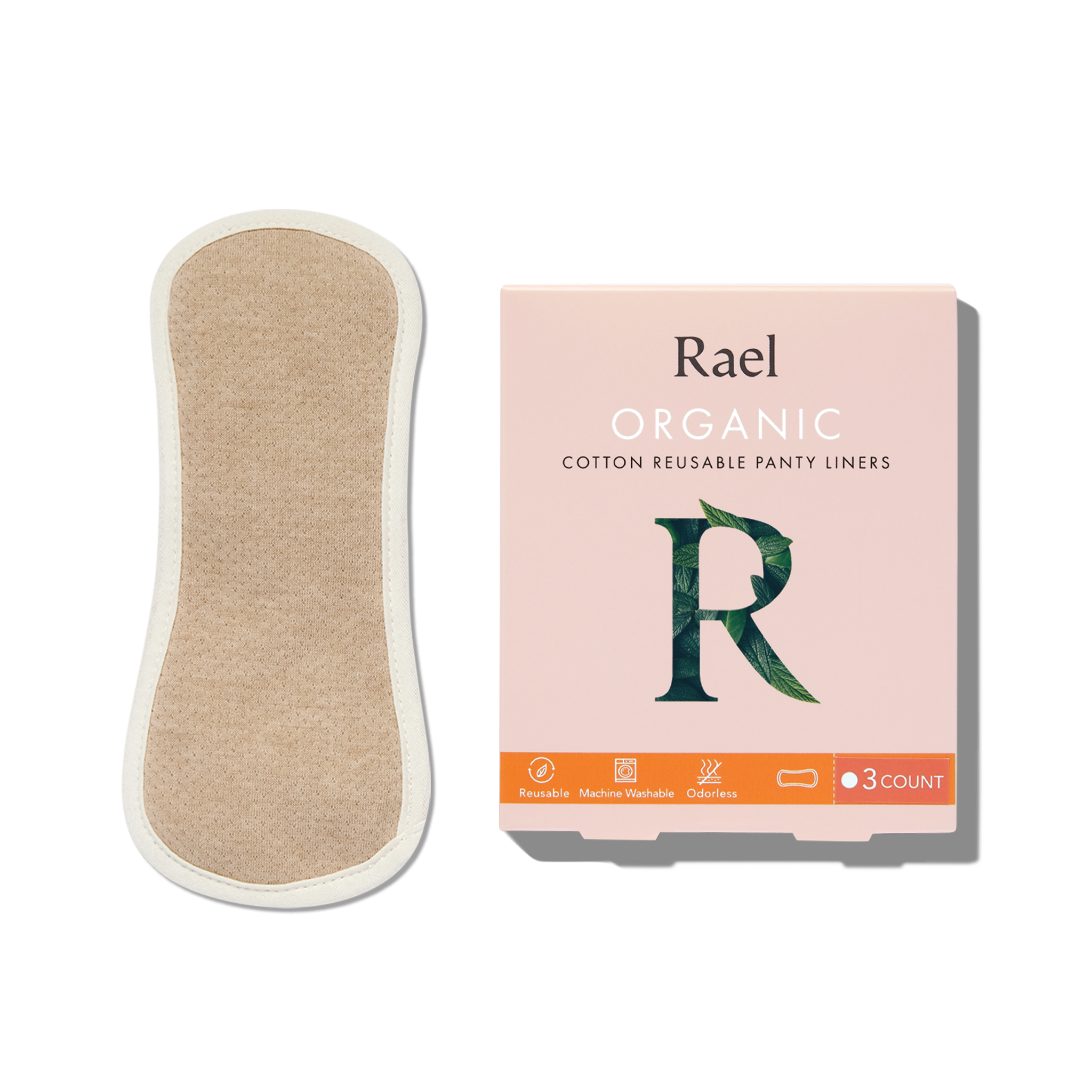 Reusable Cloth Panty Liners Made With Organic Cotton